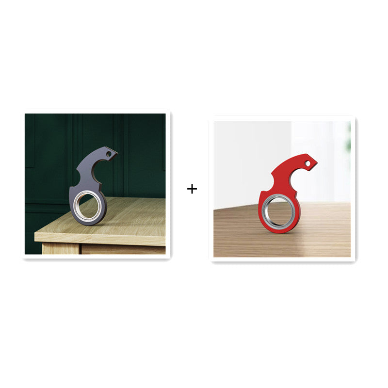 Fidget spinner nøkkelring